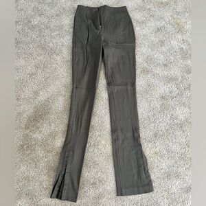 Zara Army Green Stretch Pants